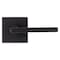 Kwikset Kwikset Halifax Matte Black Passage Lever Right or Left Handed 97200-906 - alternate 3